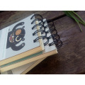 2016 New Design Canton Cover Cut Pocket Spiral Notepad